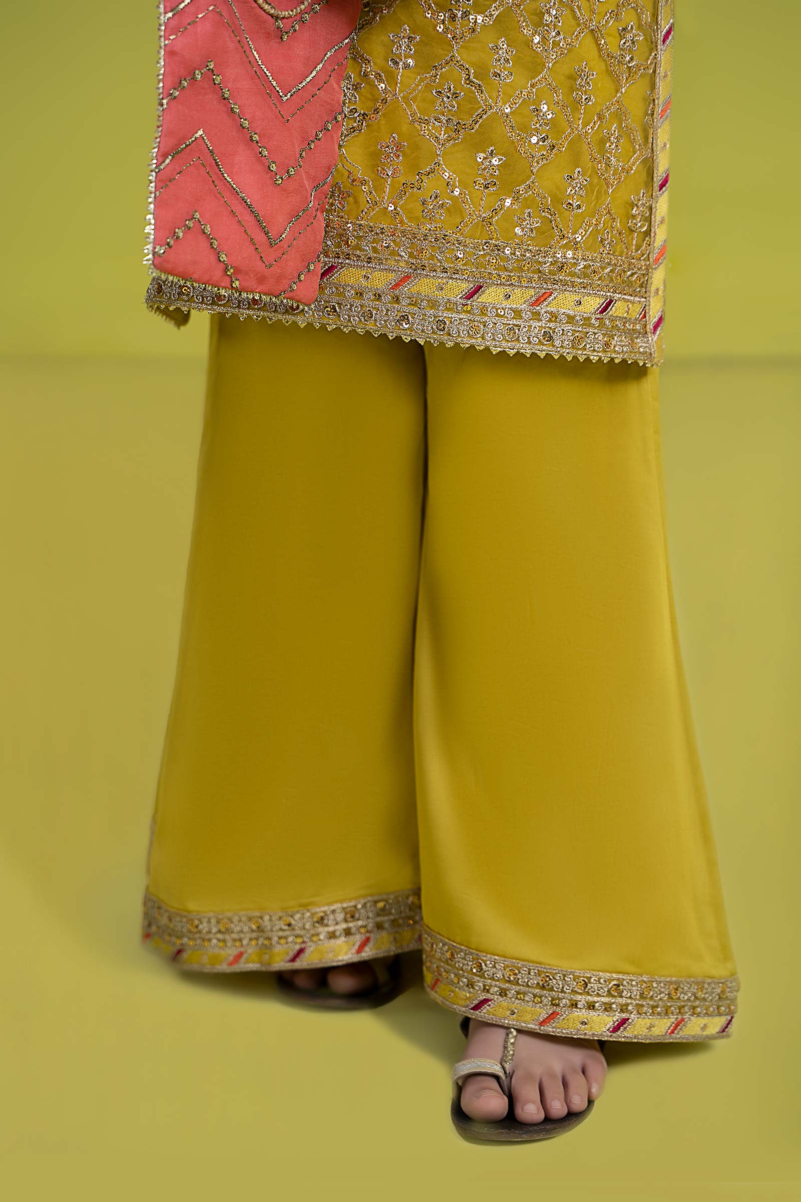 Maria B | 3 Piece Embroidered Organza Suit | MKS-EF24-14 - by - Libasekhas UK - Registered Vendor of : Maria B - 100% Original Designer Dresss