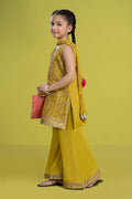 Maria B | 3 Piece Embroidered Organza Suit | MKS-EF24-14 - by - Libasekhas UK - Registered Vendor of : Maria B - 100% Original Designer Dresss