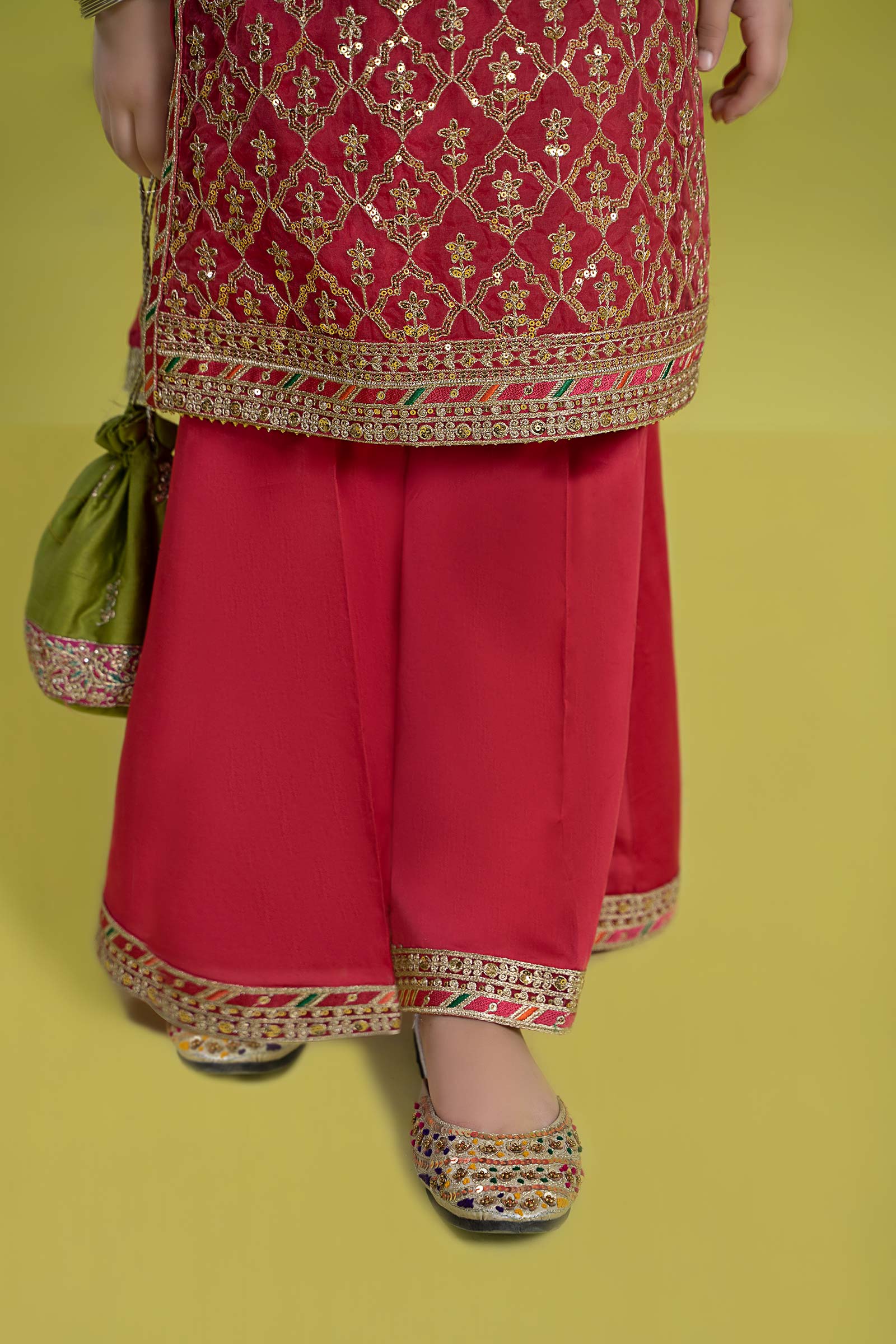 Maria B | 3 Piece Embroidered Organza Suit | MKS-EF24-14 - by - Libasekhas UK - Registered Vendor of : Maria B - 100% Original Designer Dresss