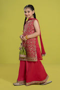 Maria B | 3 Piece Embroidered Organza Suit | MKS-EF24-14 - by - Libasekhas UK - Registered Vendor of : Maria B - 100% Original Designer Dresss
