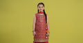 Maria B | 3 Piece Embroidered Organza Suit | MKS-EF24-14 - by - Libasekhas UK - Registered Vendor of : Maria B - 100% Original Designer Dresss