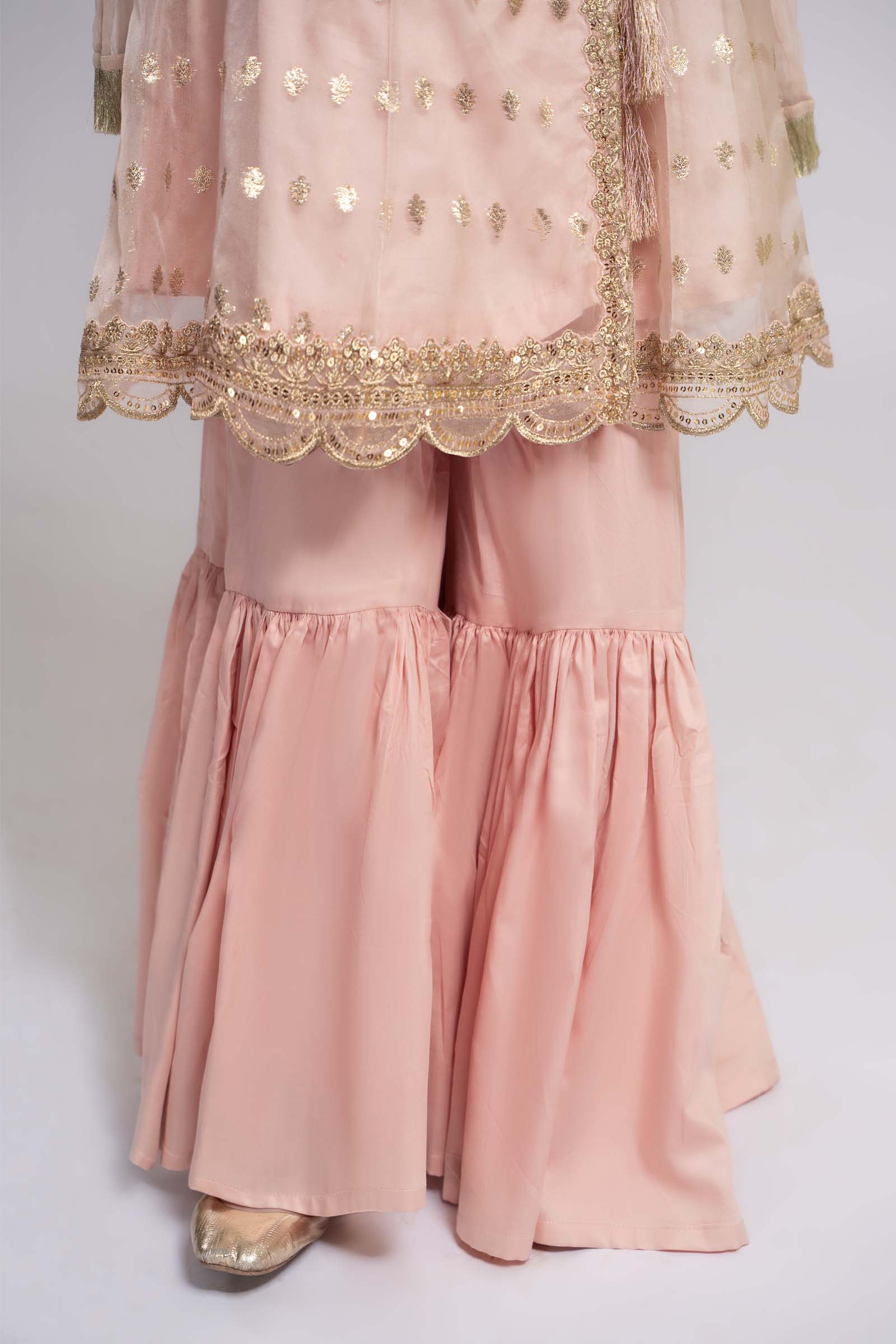 Maria B | 3 Piece Embroidered Organza Suit | MKS-EF24-18 - by - Libasekhas UK - Registered Vendor of : Maria B - 100% Original Designer Dresss
