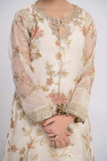 Maria B | 3 Piece Embroidered Organza Suit | MKS-EF24-30 - by - Libasekhas UK - Registered Vendor of : Maria B - 100% Original Designer Dresss