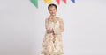 Maria B | 3 Piece Embroidered Organza Suit | MKS-EF24-30 - by - Libasekhas UK - Registered Vendor of : Maria B - 100% Original Designer Dresss