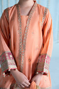 Maria B | 3 Piece Embroidered Paper Cotton Suit | MKS-EA24-04 - by - Libasekhas UK - Registered Vendor of : Maria B - 100% Original Designer Dresss