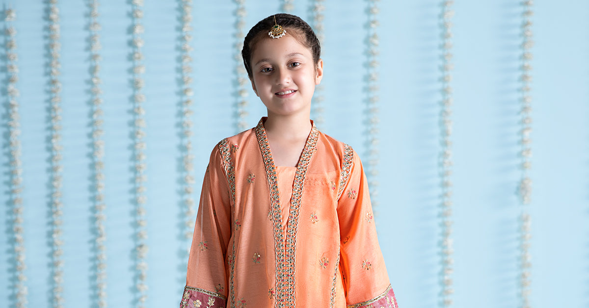 Maria B | 3 Piece Embroidered Paper Cotton Suit | MKS-EA24-04 - by - Libasekhas UK - Registered Vendor of : Maria B - 100% Original Designer Dresss