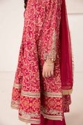 Maria B | 3 Piece Printed Raw Silk Suit | MKS-EA24-05 - by - Libasekhas UK - Registered Vendor of : Maria B - 100% Original Designer Dresss