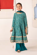 Maria B | 3 Piece Printed Raw Silk Suit | MKS-EA24-05 - by - Libasekhas UK - Registered Vendor of : Maria B - 100% Original Designer Dresss