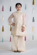 Maria B | 3 Piece Embroidered Organza Suit | MKS-EA24-25 - by - Libasekhas UK - Registered Vendor of : Maria B - 100% Original Designer Dresss
