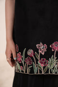 kids-clothes-mks-ea26-04-black by Maria B Kids - Designer Dress  - Type : KidsClothes - Available at Libasekhas UK - 100% Original 