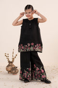 kids-clothes-mks-ea26-04-black by Maria B Kids - Designer Dress  - Type : KidsClothes - Available at Libasekhas UK - 100% Original 