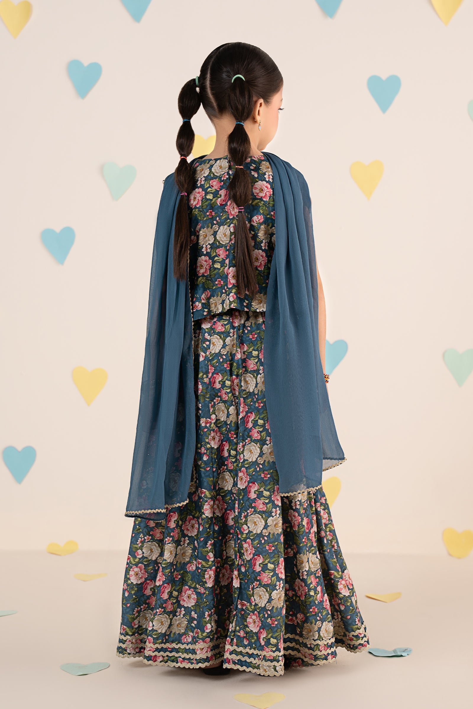 kids-clothes-mks-ea26-07-blue by Maria B Kids - Designer Dress  - Type : KidsClothes - Available at Libasekhas UK - 100% Original 