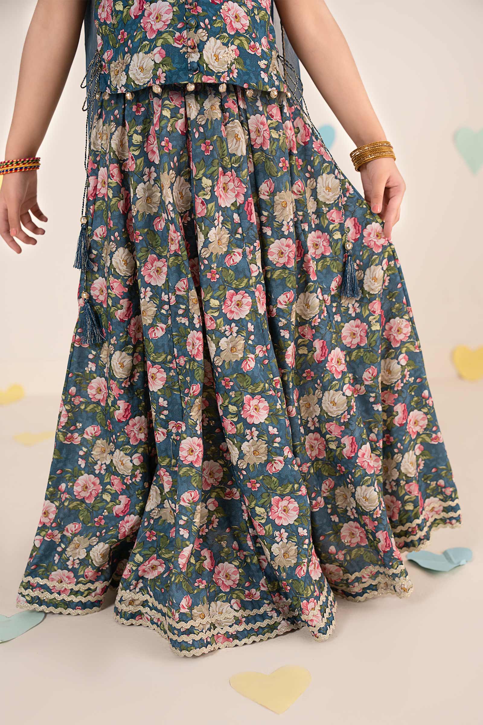 kids-clothes-mks-ea26-07-blue by Maria B Kids - Designer Dress  - Type : KidsClothes - Available at Libasekhas UK - 100% Original 