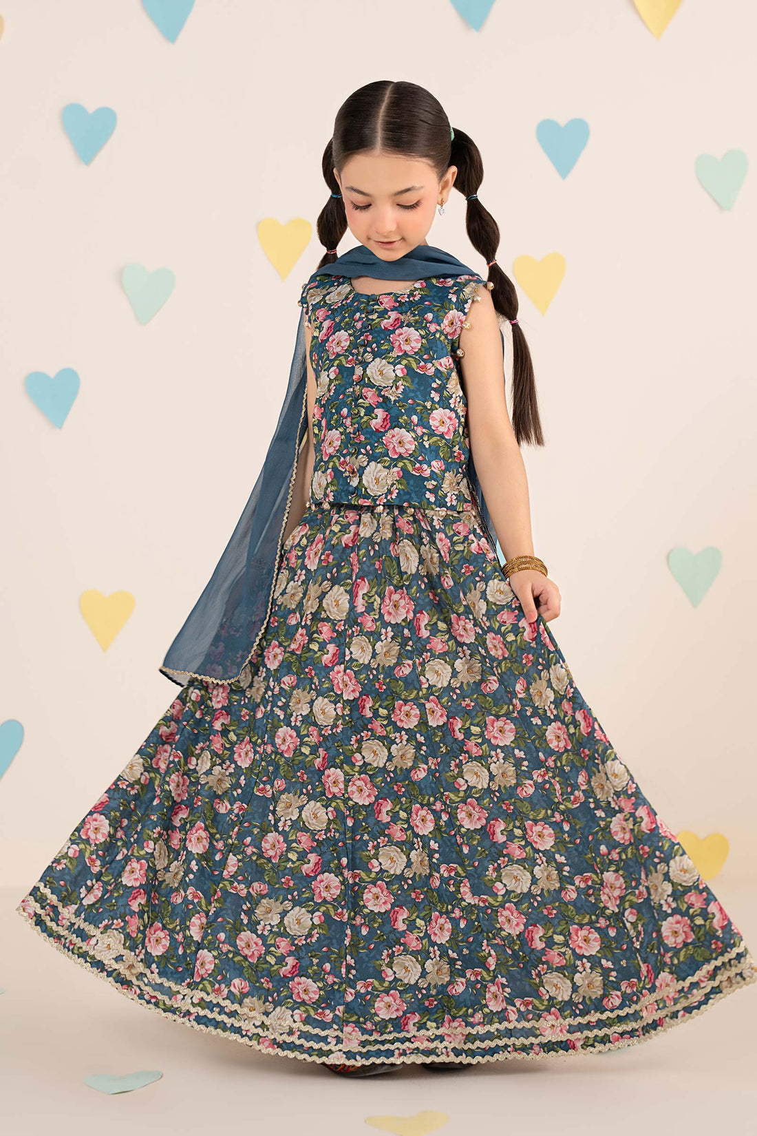 kids-clothes-mks-ea26-07-blue by Maria B Kids - Designer Dress  - Type : KidsClothes - Available at Libasekhas UK - 100% Original 
