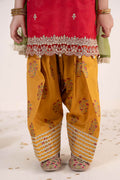 kids-clothes-mks-ea26-09-red-and-mustard by Maria B Kids - Designer Dress  - Type : KidsClothes - Available at Libasekhas UK - 100% Original 