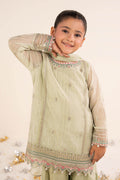 kids-clothes-mks-ea26-16-mint-green by Maria B Kids - Designer Dress  - Type : KidsClothes - Available at Libasekhas UK - 100% Original 