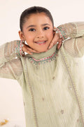 kids-clothes-mks-ea26-16-mint-green by Maria B Kids - Designer Dress  - Type : KidsClothes - Available at Libasekhas UK - 100% Original 
