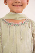 kids-clothes-mks-ea26-16-mint-green by Maria B Kids - Designer Dress  - Type : KidsClothes - Available at Libasekhas UK - 100% Original 