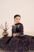 kids-clothes-mks-ea26-17-navy-blue by Maria B Kids - Designer Dress  - Type : KidsClothes - Available at Libasekhas UK - 100% Original 