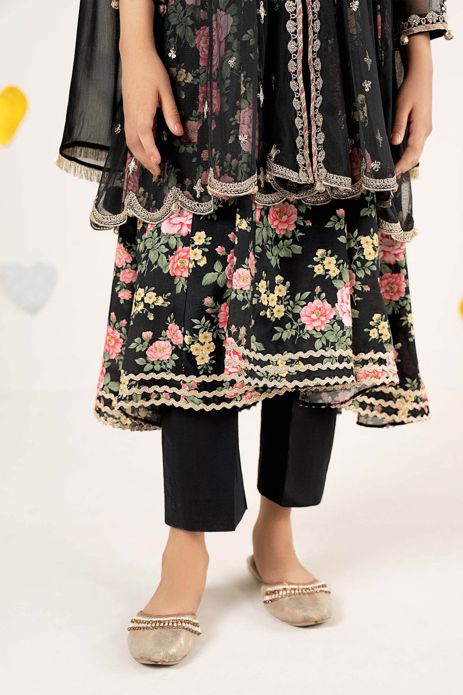 kids-clothes-mks-ea26-18-black by Maria B Kids - Designer Dress  - Type : KidsClothes - Available at Libasekhas UK - 100% Original 