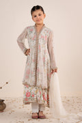 kids-clothes-mks-ea26-18-off-white by Maria B Kids - Designer Dress  - Type : KidsClothes - Available at Libasekhas UK - 100% Original 