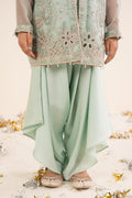 kids-clothes-mks-ea26-20-light-blue by Maria B Kids - Designer Dress  - Type : KidsClothes - Available at Libasekhas UK - 100% Original 