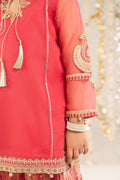2 Piece Embroidered Organza Suit - Kids Clothing - available at Maria Faisal in UK and USA.