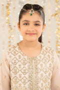 2 Piece Embroidered Organza Suit - Kids Clothing - available at Maria Faisal in UK and USA.