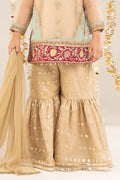 2 Piece Embroidered Organza Suit - Kids Clothing - available at Maria Faisal in UK and USA.