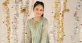 2 Piece Embroidered Organza Suit - Kids Clothing - available at Maria Faisal in UK and USA.