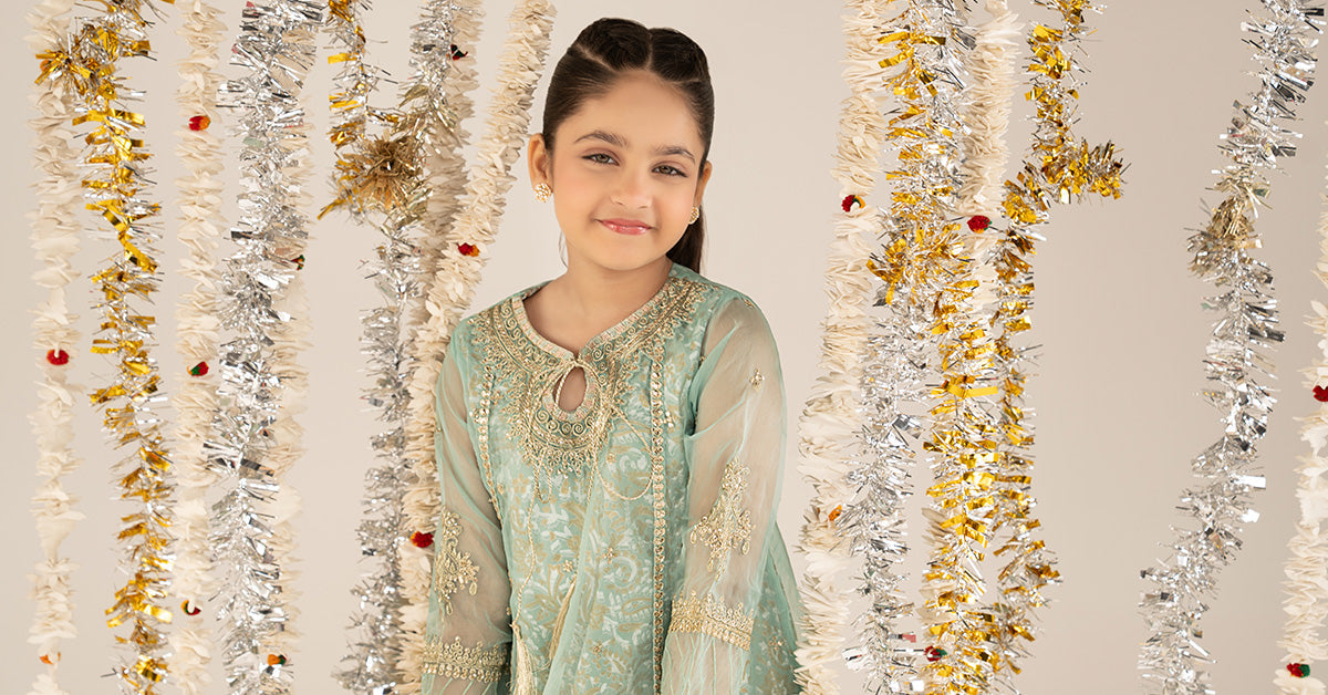 kids-clothes-mks-ef22-20r1-blue by Maria B Kids - Designer Dress  - Type : KidsClothes - Available at Libasekhas UK - 100% Original 