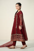 Maria B | 3 Piece Embroidered Suit | MKS-EF23-32R1 - by - Libasekhas UK - Registered Vendor of : Maria B - 100% Original Designer Dresss