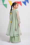 Maria B | 3 Piece Embroidered Organza Suit | MKS-EF24-15 - by - Libasekhas UK - Registered Vendor of : Maria B - 100% Original Designer Dresss