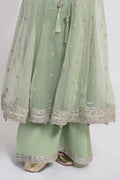 Maria B | 3 Piece Embroidered Organza Suit | MKS-EF24-15 - by - Libasekhas UK - Registered Vendor of : Maria B - 100% Original Designer Dresss