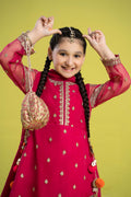 Maria B | 3 Piece Embroidered Organza Suit | MKS-EF24-23 - by - Libasekhas UK - Registered Vendor of : Maria B - 100% Original Designer Dresss
