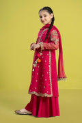 Maria B | 3 Piece Embroidered Organza Suit | MKS-EF24-23 - by - Libasekhas UK - Registered Vendor of : Maria B - 100% Original Designer Dresss