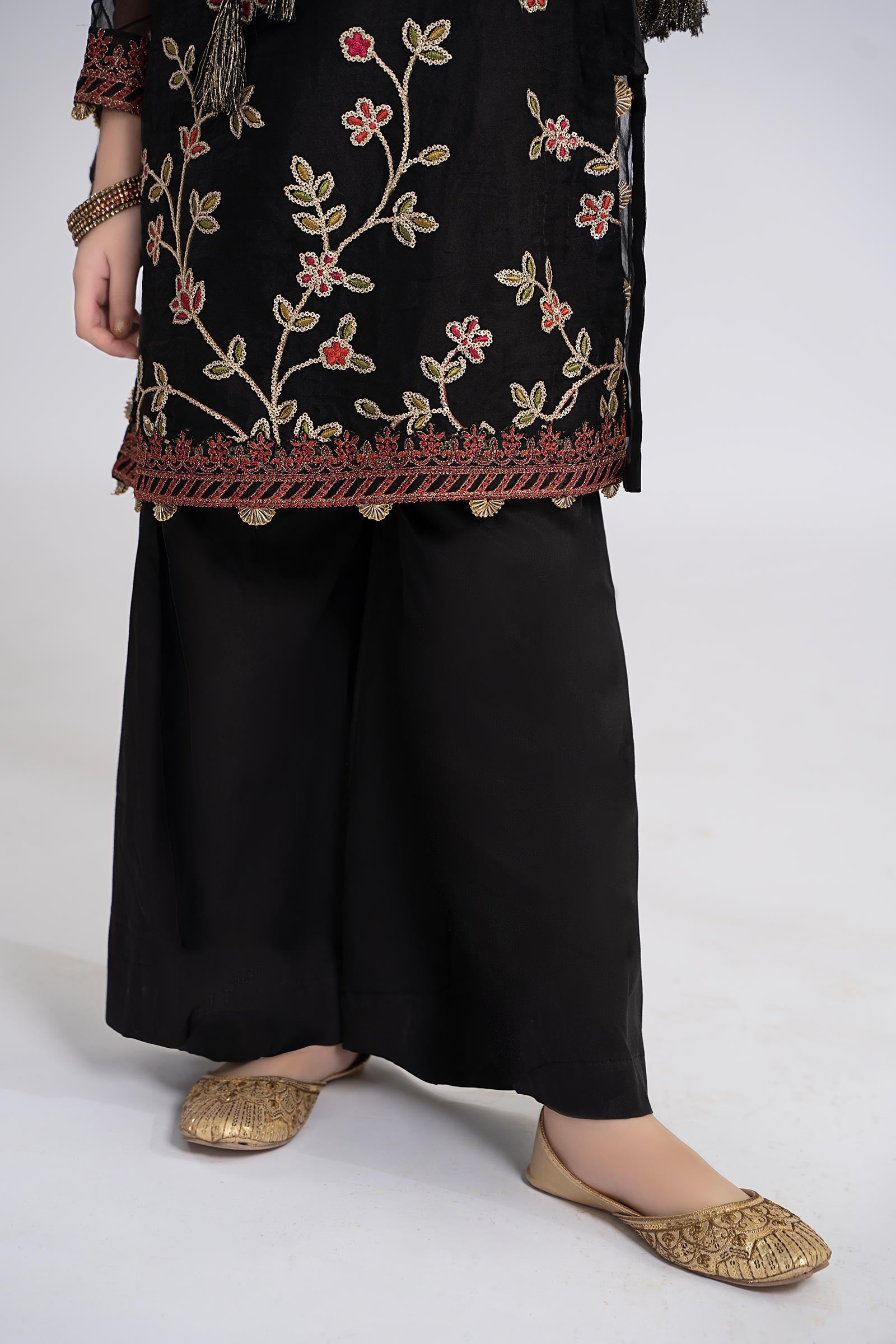 Maria B | 3 Piece Embroidered Organza Suit | MKS-EF24-30 - by - Libasekhas UK - Registered Vendor of : Maria B - 100% Original Designer Dresss
