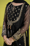 Maria B | 3 Piece Embroidered Organza Suit | MKS-EF24-37 - by - Libasekhas UK - Registered Vendor of : Maria B - 100% Original Designer Dresss