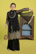 Maria B | 3 Piece Embroidered Organza Suit | MKS-EF24-37 - by - Libasekhas UK - Registered Vendor of : Maria B - 100% Original Designer Dresss