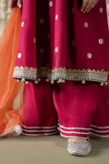 Maria B | 3 Piece Embroidered Raw Silk Suit | MKS-EF25-07 - by - Libasekhas UK - Registered Vendor of : Maria B - 100% Original Designer Dresss