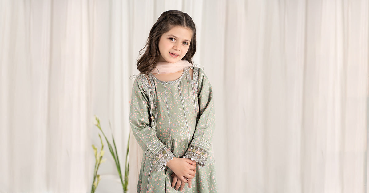 Maria B | 3 Piece Embroidered Cotton Satin Suit | MKS-EF25-08 - by - Libasekhas UK - Registered Vendor of : Maria B - 100% Original Designer Dresss