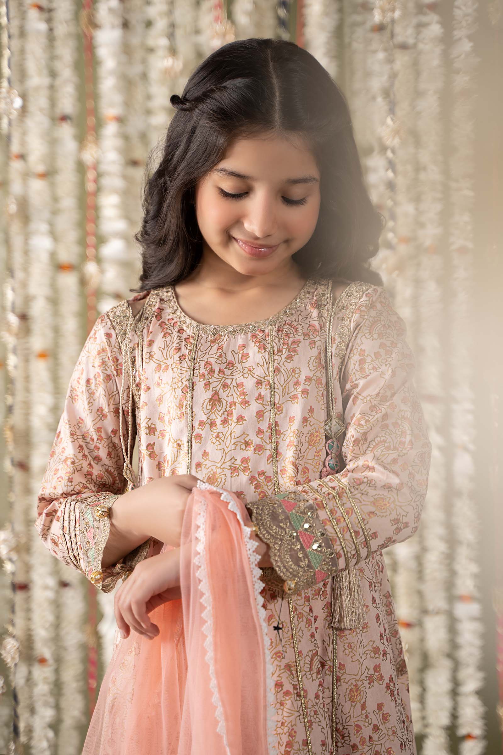 Maria B | 3 Piece Embroidered Cotton Satin Suit | MKS-EF25-08 - by - Libasekhas UK - Registered Vendor of : Maria B - 100% Original Designer Dresss