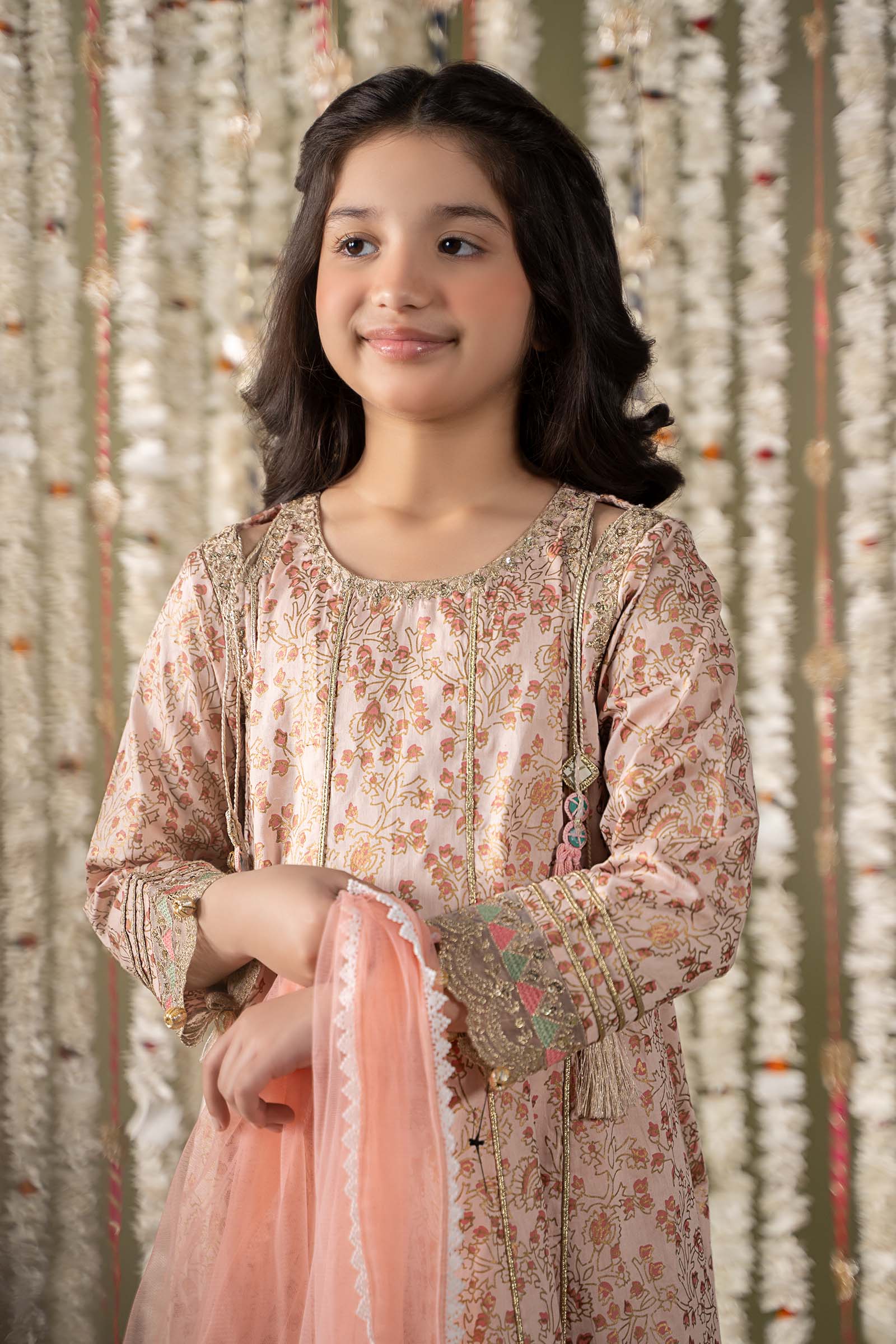 Maria B | 3 Piece Embroidered Cotton Satin Suit | MKS-EF25-08 - by - Libasekhas UK - Registered Vendor of : Maria B - 100% Original Designer Dresss