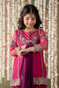 Maria B | 3 Piece Embroidered Organza Suit | MKS-EF25-16 - by - Libasekhas UK - Registered Vendor of : Maria B - 100% Original Designer Dresss