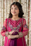 Maria B | 3 Piece Embroidered Organza Suit | MKS-EF25-16 - by - Libasekhas UK - Registered Vendor of : Maria B - 100% Original Designer Dresss
