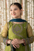 Maria B | 3 Piece Embroidered Organza Suit | MKS-EF25-21 - by - Libasekhas UK - Registered Vendor of : Maria B - 100% Original Designer Dresss
