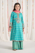 Maria B | 3 Piece Embroidered Raw Silk Suit | MKS-EF25-30 - by - Libasekhas UK - Registered Vendor of : Maria B - 100% Original Designer Dresss
