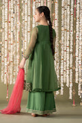 Maria B | 3 Piece Embroidered Organza Suit | MKS-EF25-32 - by - Libasekhas UK - Registered Vendor of : Maria B - 100% Original Designer Dresss