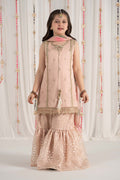 Maria B | 3 Piece Embroidered Cotton Satin Suit | MKS-EF25-35 - by - Libasekhas UK - Registered Vendor of : Maria B - 100% Original Designer Dresss