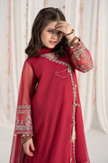 Maria B | 3 Piece Embroidered Polyester Net Suit | MKS-EF25-43 - by - Libasekhas UK - Registered Vendor of : Maria B - 100% Original Designer Dresss